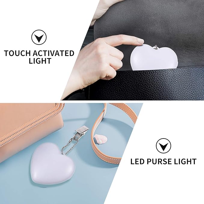 Love light - LED Heart Light, No More Purse Treasure Hunts!
