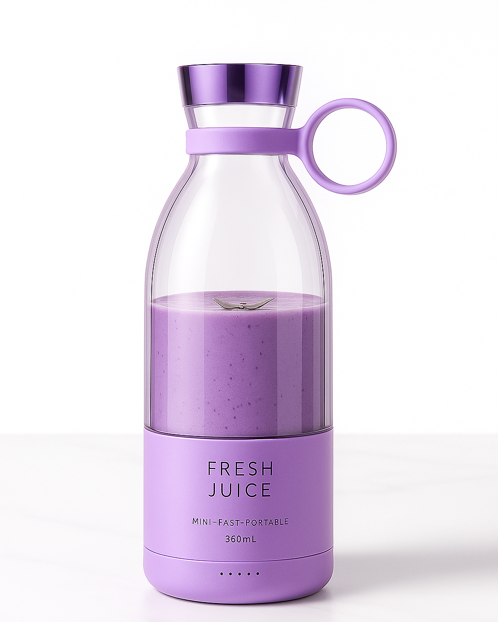 FreshJuice Portable Blender Bottle – Fruit Mixer & Smoothie Maker