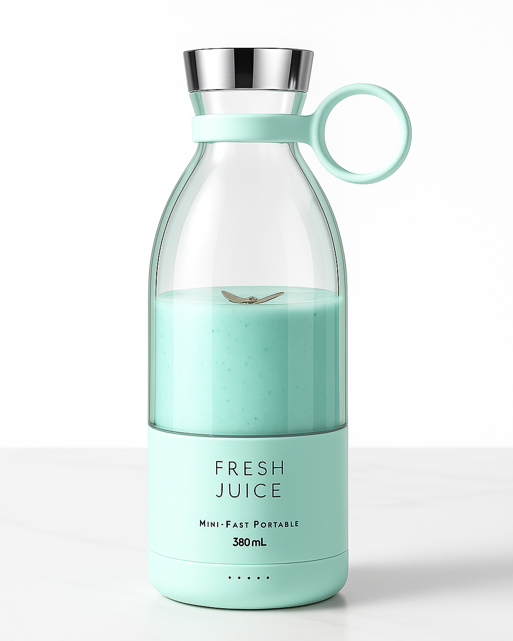 FreshJuice Portable Blender Bottle – Fruit Mixer & Smoothie Maker