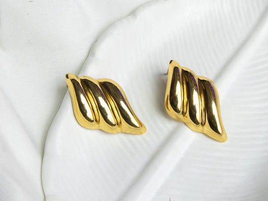 Gold-Plated Highspark Sterling Round Classic Endless Hoop Earrings