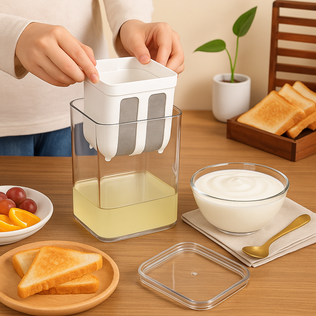 Multifunctional Yogurt Filter with Fine Mesh Strainer