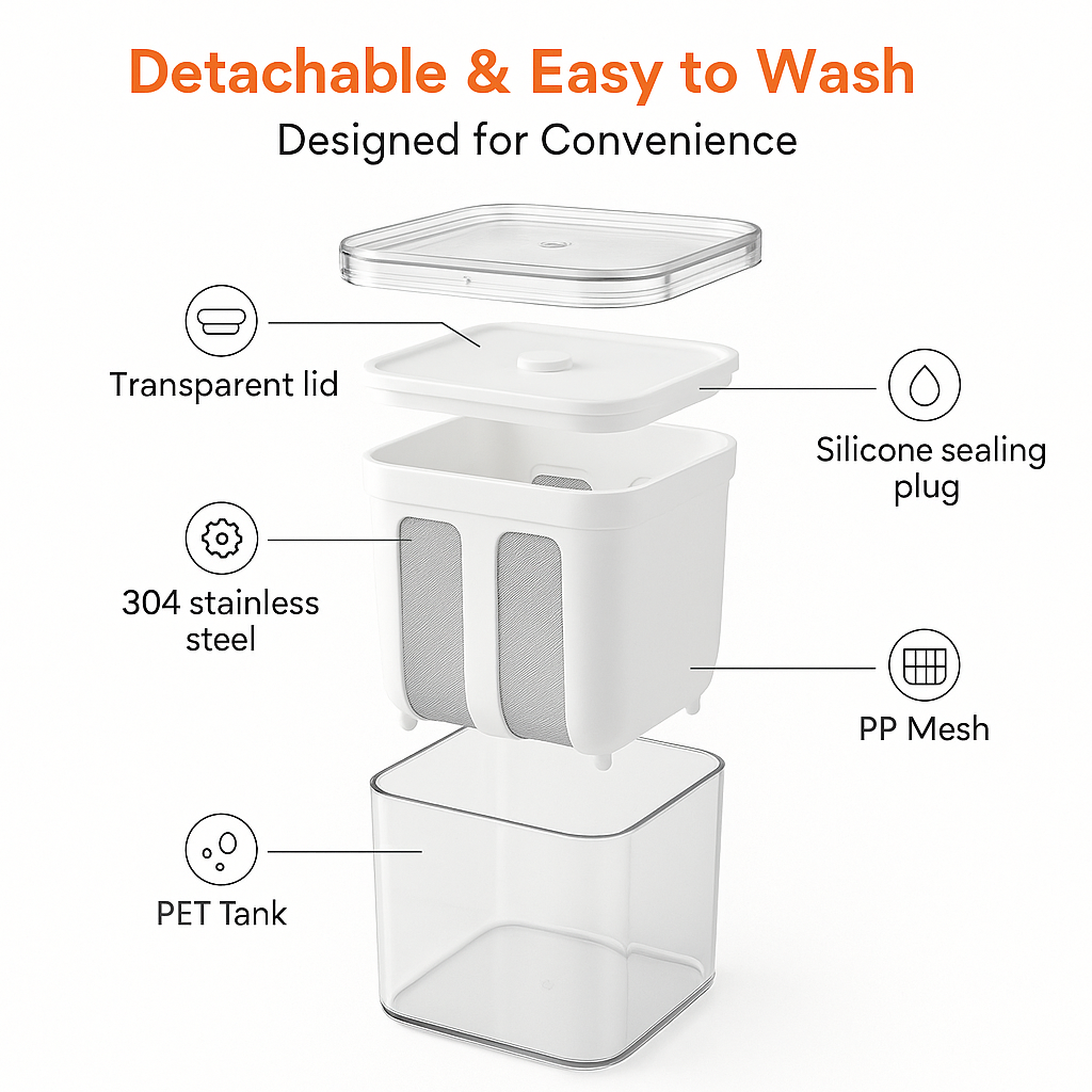 Multifunctional Yogurt Filter with Fine Mesh Strainer