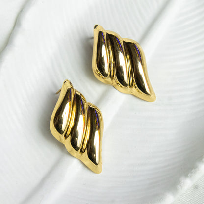 Gold-Plated Highspark Sterling Round Classic Endless Hoop Earrings